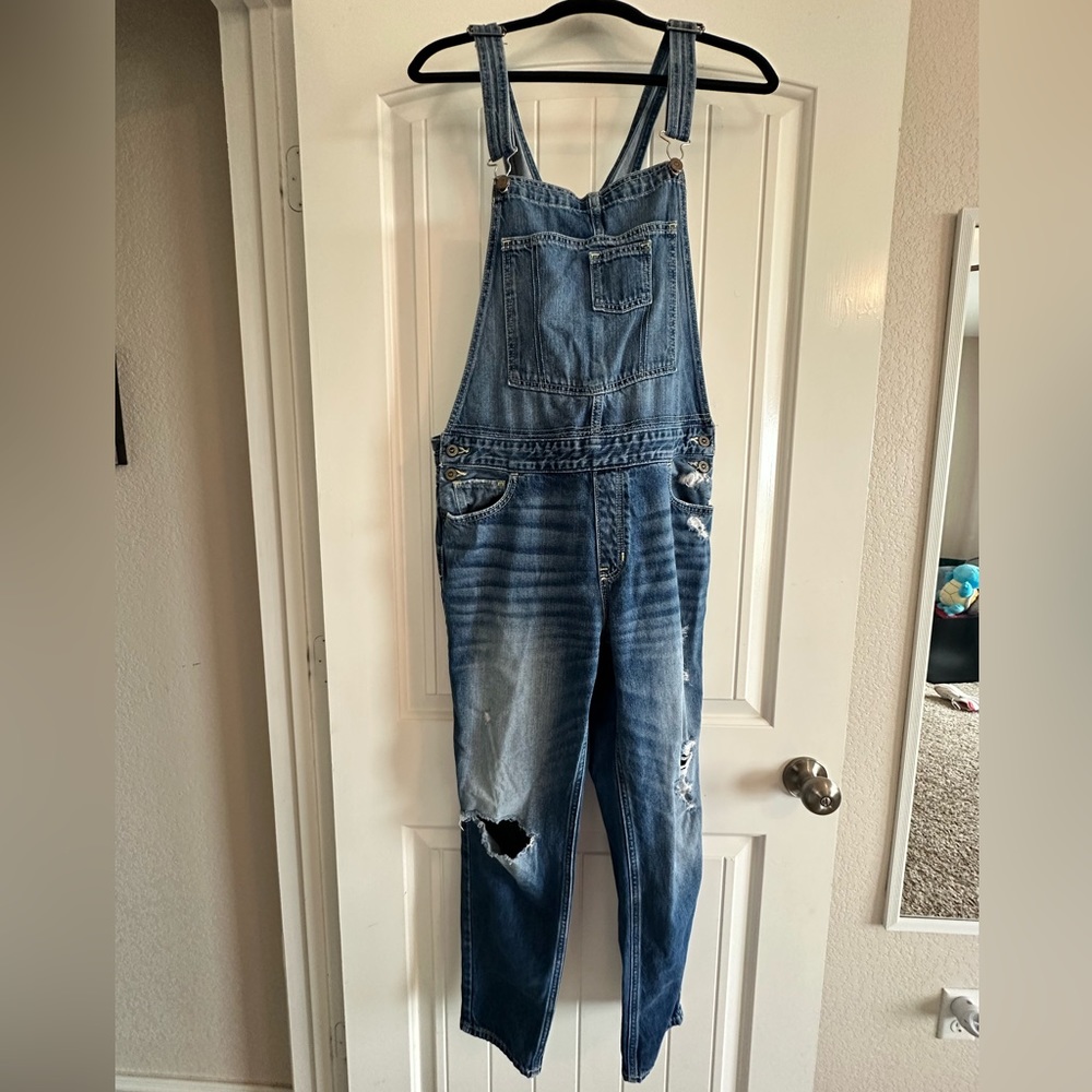 Vintage Hollister Distressed Overalls